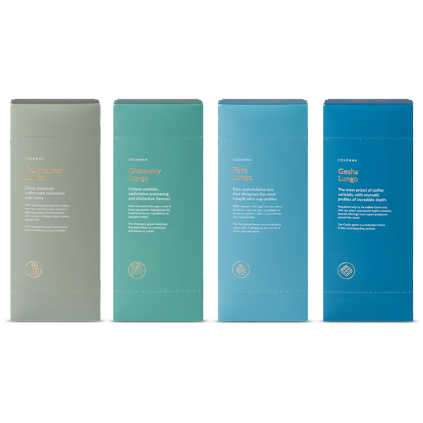 All 3 + Gesha Capsules Lungo