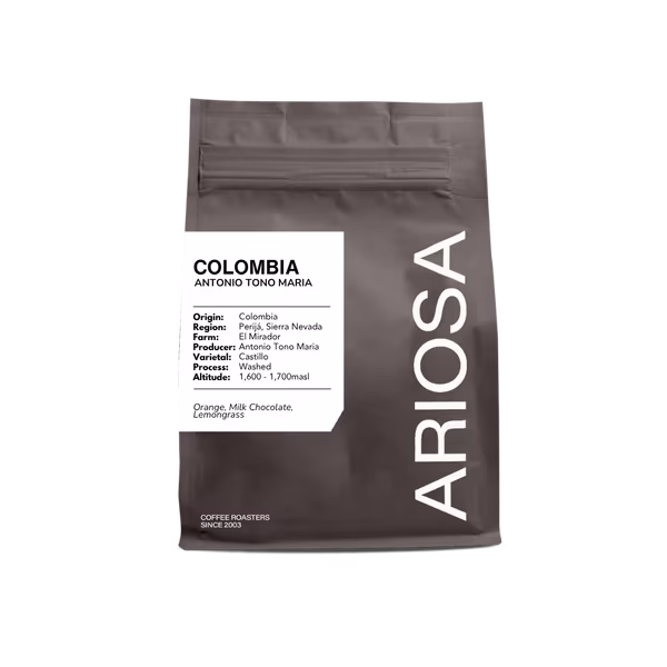 Colombia Antonio Toño María – Single Origin Espresso