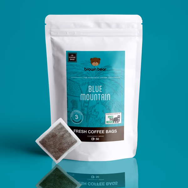 Coffee Bags - Blue Mountain Medium Roast - Strength 3