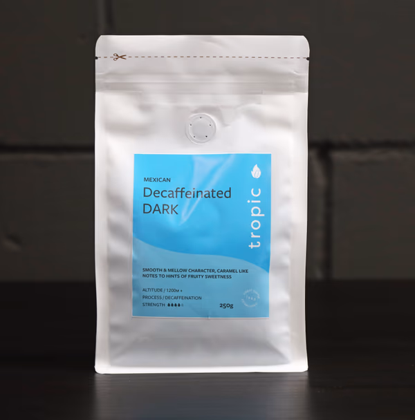 Mexican Mountain Water Decaffeinated Dark Coffee