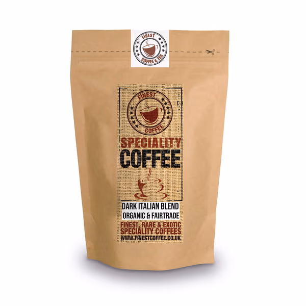 Dark Italian Blend Organic and Fairtrade Coffee