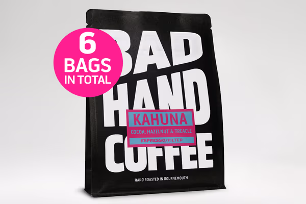 Kahuna, 6 Bags Pre-Paid