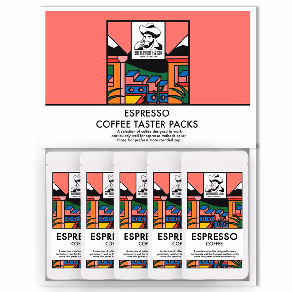 Espressos Presentation Taster Pack 5x 100g