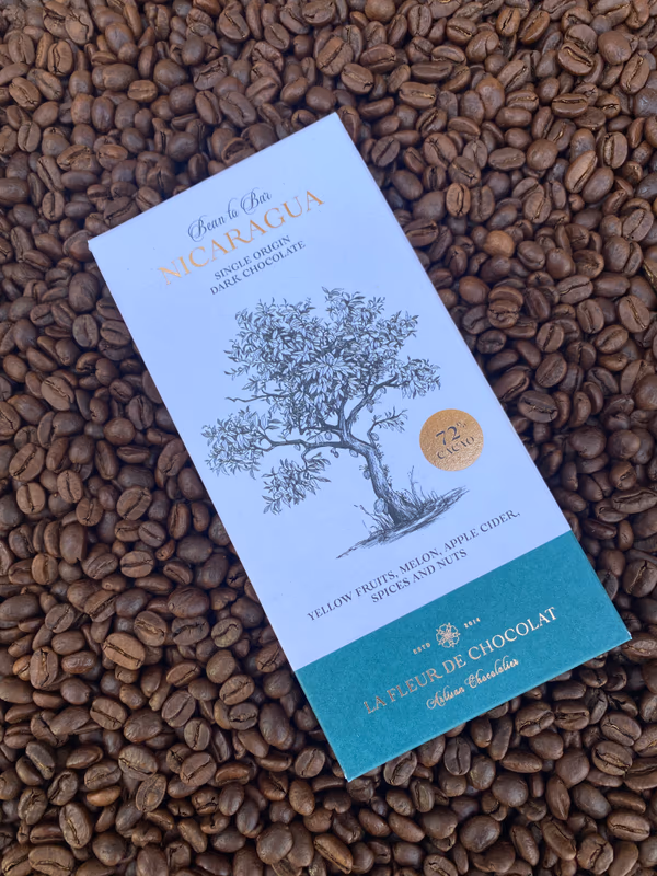 Artisan Bean to Bar Single Origin Nicaragua Dark Chocolate Bar