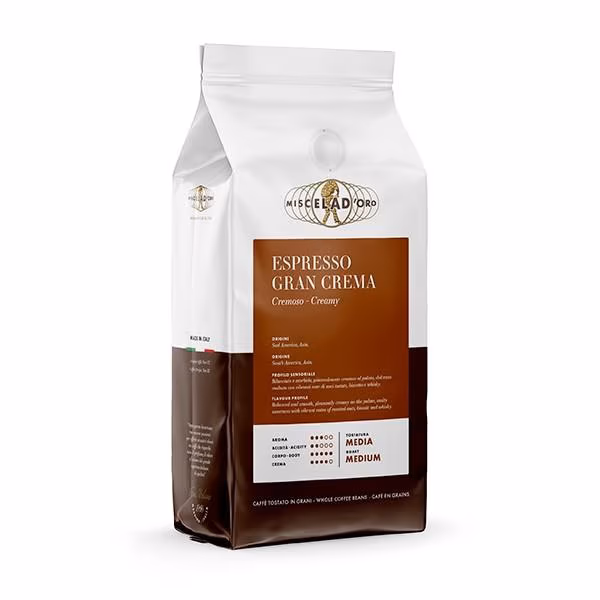 Miscela d’Oro Gran Crema Coffee Beans from Sicily, Italy