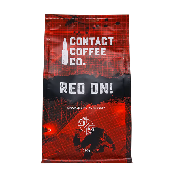 Red On! High-Caffeine Coffee