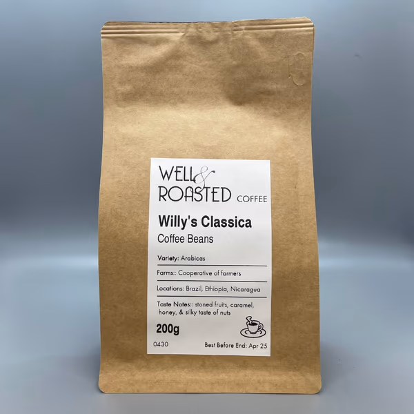 Willy's Classica - Italian Style Espresso House Blend
