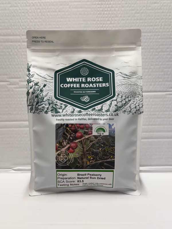 Brazil Peaberry Arabica Roasted Coffee